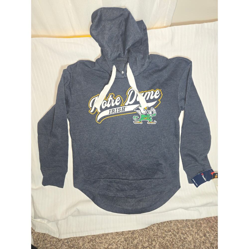 Fanatics Notre Dame women's blue hoodie size S, NWT